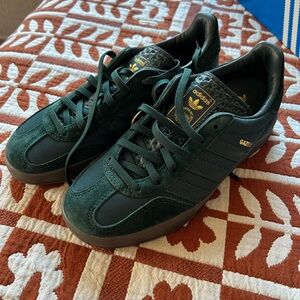 adidas Gazelle Dark Green Sneakers
